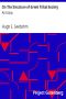 [Gutenberg 26341] • On The Structure of Greek Tribal Society: An Essay